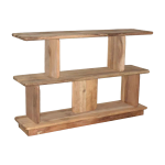 Etag�re en bois 122x30x78cm matteo - pomax