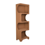Etag�re en bois terracotta 37x60x181cm dundee - dutchbone