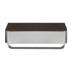 Etag�re murale en inox et palissandre 45x28cm judd - red edition