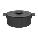 Faitout en fonte noir 2l surface - serax