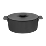 Faitout en fonte noir 3l surface - serax