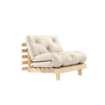 Fauteuil convertible en lin 90 roots - karup design