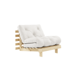 Fauteuil convertible natural 90 roots - karup design