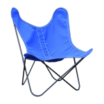 Fauteuil pour enfant en tissu bleu sunbrella bb - airborne