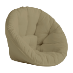 Fauteuil d'ext�rieur beige nido - karup design