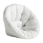 Fauteuil d'ext�rieur blanc nido - karup design