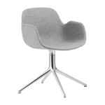 Fauteuil form pivotant 4l full uph. alu - normann copenhagen