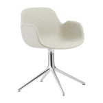 Fauteuil form pivotant 4l full uph. mlf20 alu - normann copenhagen