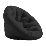 Fauteuil gris fonc� nido - karup design