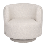 Fauteuil pivotant en tissu knot sand 70cm savoy - versmissen