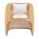 Fauteuil en rotin 82x78cm cloud - versmissen