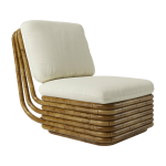 Fauteuil en rotin bohemian 72 - gubi