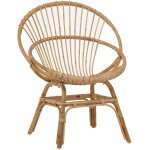 Fauteuil en rotin brigitte - kok