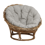 Fauteuil en rotin avec coussin mexico - kok