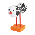 Figurine oiseaux en h�tre massif color� 16x16x7cm birds 1967 n�3 - design house stockholm