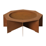 Foyer de feu en fer corten 85, 5x29cm otte - ferm living