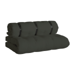 Futon canap� de jardin d�pliable gris buckle - up - karup design