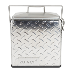 Glaci�re en acier gris 32x24x35, 5cm cooler be heavy - zuiver