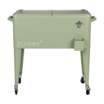 Glaci�re en plastique vert 47, 5x91, 5x86, 5cm cooler be cool - zuiver