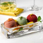 Gobelet � glace ice cube rectangulaire - nude glass
