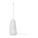 Grand pied de lampe en c�ramique blanc 23 x 100, 5 cm hebe - ferm living