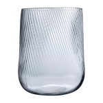 Grand vase transparent opti - nude glass