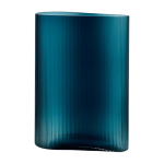 Grand vase vert p�trole mist - nude glass