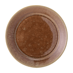 Grande assiette en gr�s marron pixie - bloomingville