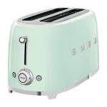 Grille - pain 2 grandes fentes vert d'eau ann�es 50 - smeg