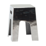 Gu�ridon en aluminium 35 x 45 cm inout 46 in - gervasoni