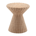 Gu�ridon en rotin naturel 40 x 45 cm bolla 12 - gervasoni