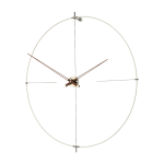 Horloge murale blanche bilbao n - nomon