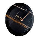 Horloge murale en marbre sahara m bari - nomon