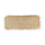 La housse de coussin en raphia rectangulaire - naturelle - 35x100 - bazar bizar