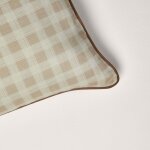 Housse de coussin vicky �cru et beige ros� - madura