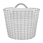 Housse en tissu blanc pour panier 16 l basket liner - korbo