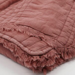 Jet� de canap� hdruffle dusty berry - house doctor