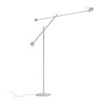 Lampadaire en acier blanc ixa - artemide