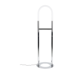 Lampadaire en acier chrom� 135cm arch - zuiver