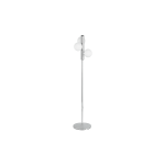 Lampadaire en acier chrom� 137cm kaktee - fest amsterdam