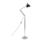 Lampadaire en acier chrom� 66x25x137cm reader - zuiver