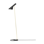 Lampadaire en acier laiton et noir aj - louis poulsen