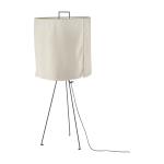 Lampadaire en acier noir et beige 60, 5x148, 5cm nomad - serax