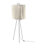 Lampadaire en acier noir et beige 60, 5x173, 5cm nomad - serax