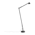 Lampadaire en acier noir dedicate - muuto