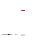 Lampadaire en acier rouge 22x110cm apex - hay