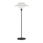 Lampadaire en acrylique noir 130 cm ph 80 - louis poulsen