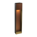 Lampadaire en aluminium gris et cuivr� lab b 60 - marset