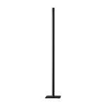 Lampadaire en aluminium noir matte mini ilio - artemide