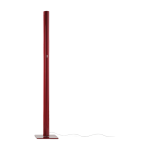 Lampadaire en aluminium rouge ilio - artemide